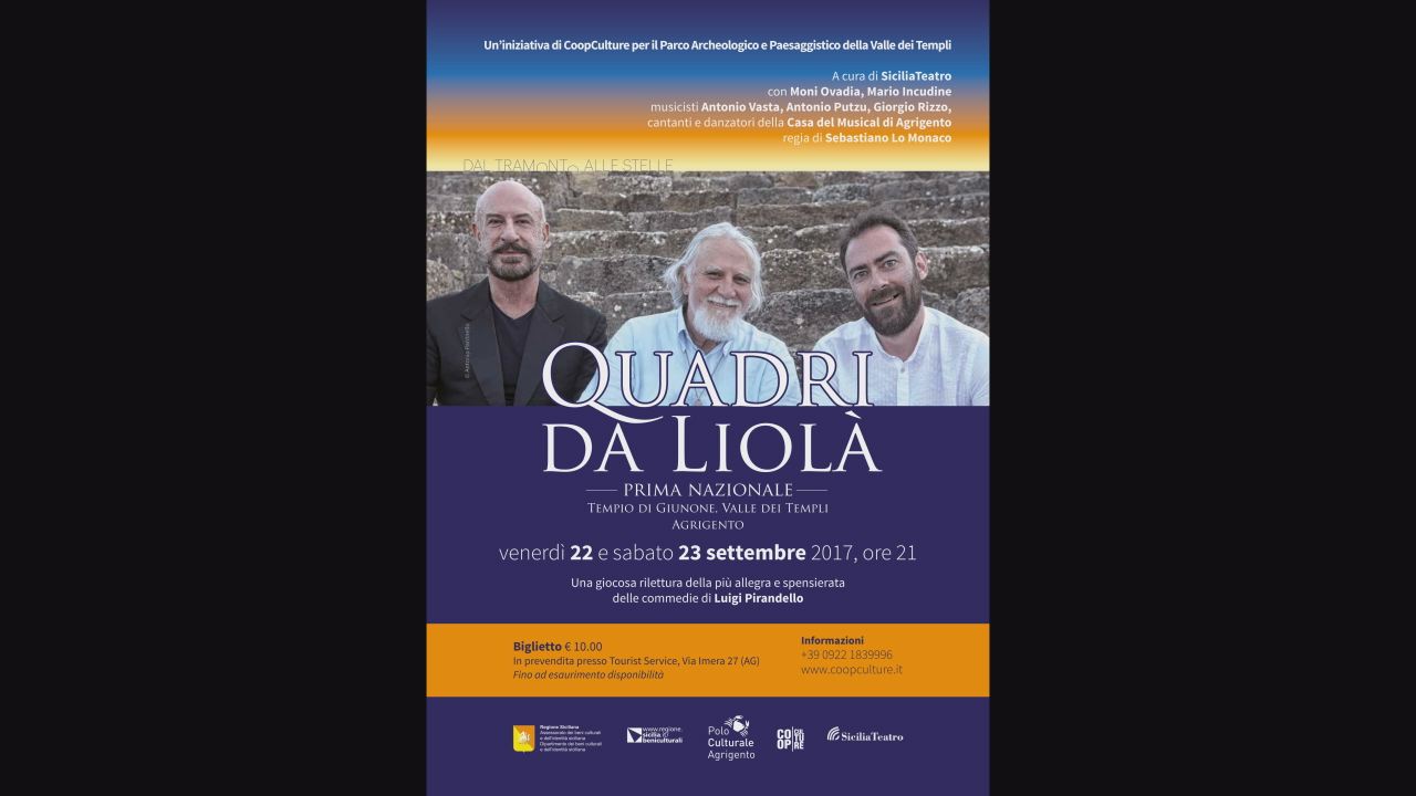 Weekend con i “Quadri da Liolà” nella Valle dei Templi