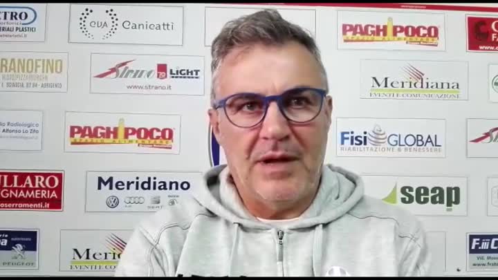 AKRAGAS: Mister Di Napoli presenta la sfida di Catanzaro