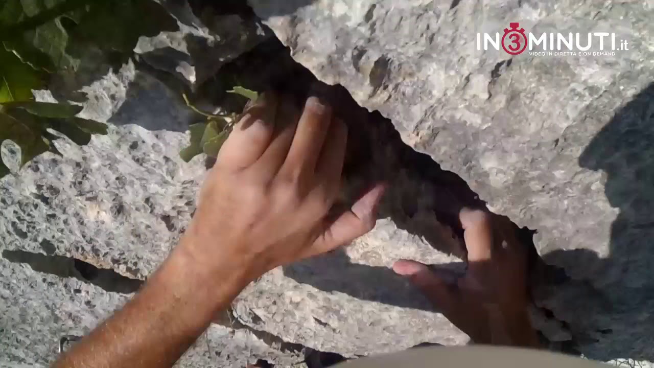 Arrampicata libera (free climbing) alla Rocca del Marcio