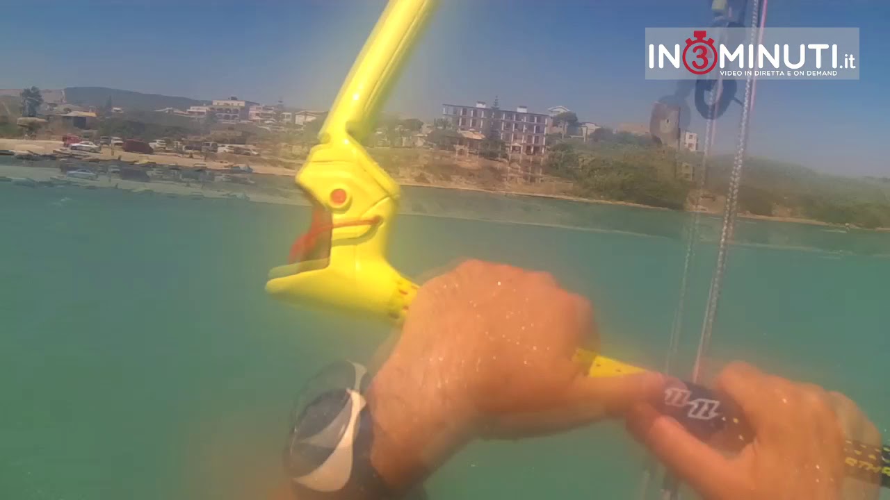 in kitesurf con Andrea Barbera