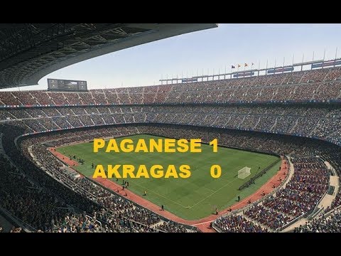 Paganese vs Akragas 1 -0 post partita con Toto’ Bottone