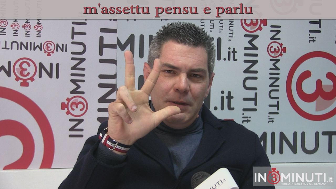 m’assettu pensu e parlu Di Alessandro Patti. A partire dal 18 febbraio ogni domenica su in3minuti.it