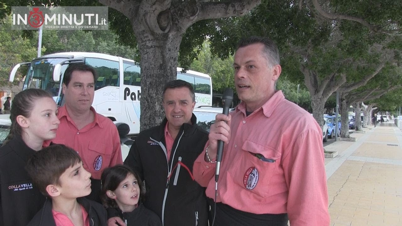 73° Festival MANDORLO IN FIORE. Albert Martínez Isern Capo Colla Vella “fiaccolata bellissima”