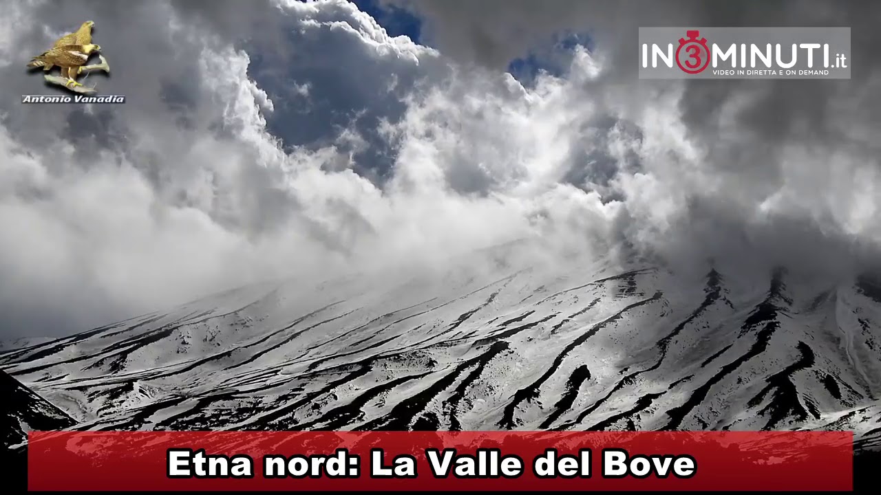 Etna nord. La Valle del Bove. Di Antonio Vanadia