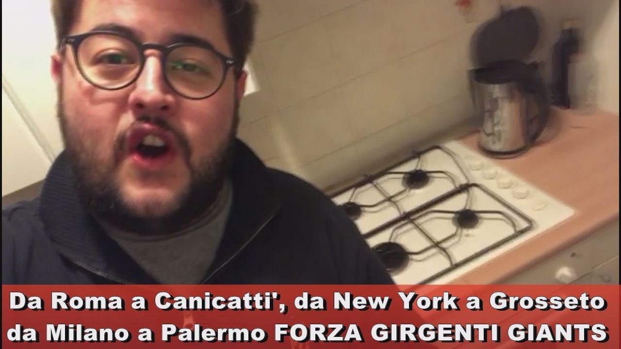 Da Roma a Canicatti’, da New York a Grosseto da Milano a Palermo, tutti appassionatamente per i GIRGENTI GIANTS e il presidente… Riccobene o Tornabene?