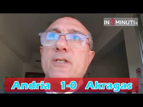 Andria vs Akragas 1-0. Di Toto’ Bottone
