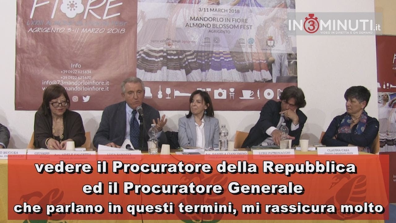 Luca Ramacci, Consigliere della Corte Suprema di Cassazione “…vedere il Procuratore della Repubblica (Luigi Patronaggio) ed il Procuratore Generale (Roberto Scarpinato) che parlano in questi termini, mi rassicura molto…”