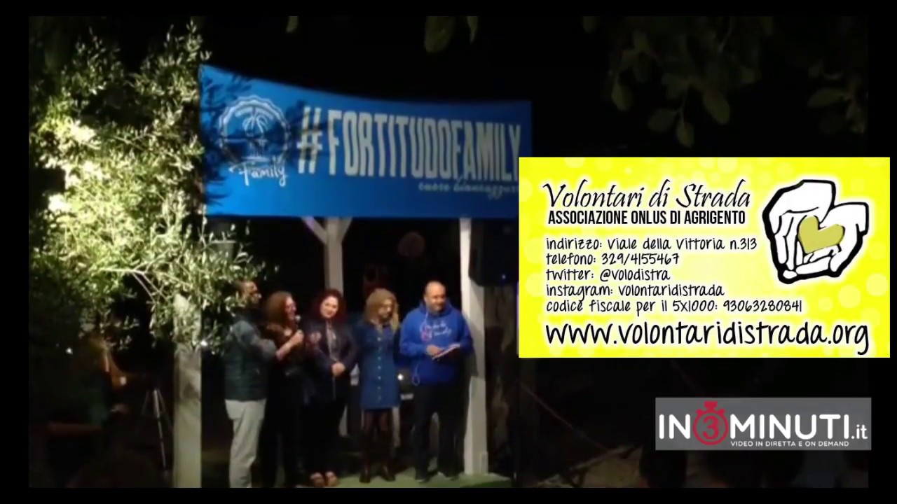 Gran Galà #FortitudoFamily “Basket per il Sociale”: Premiazione Volontari di Strada