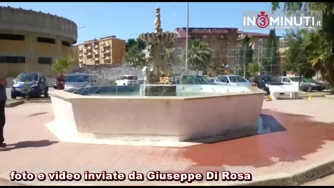 Riattivata la Fontana del campo sportivo