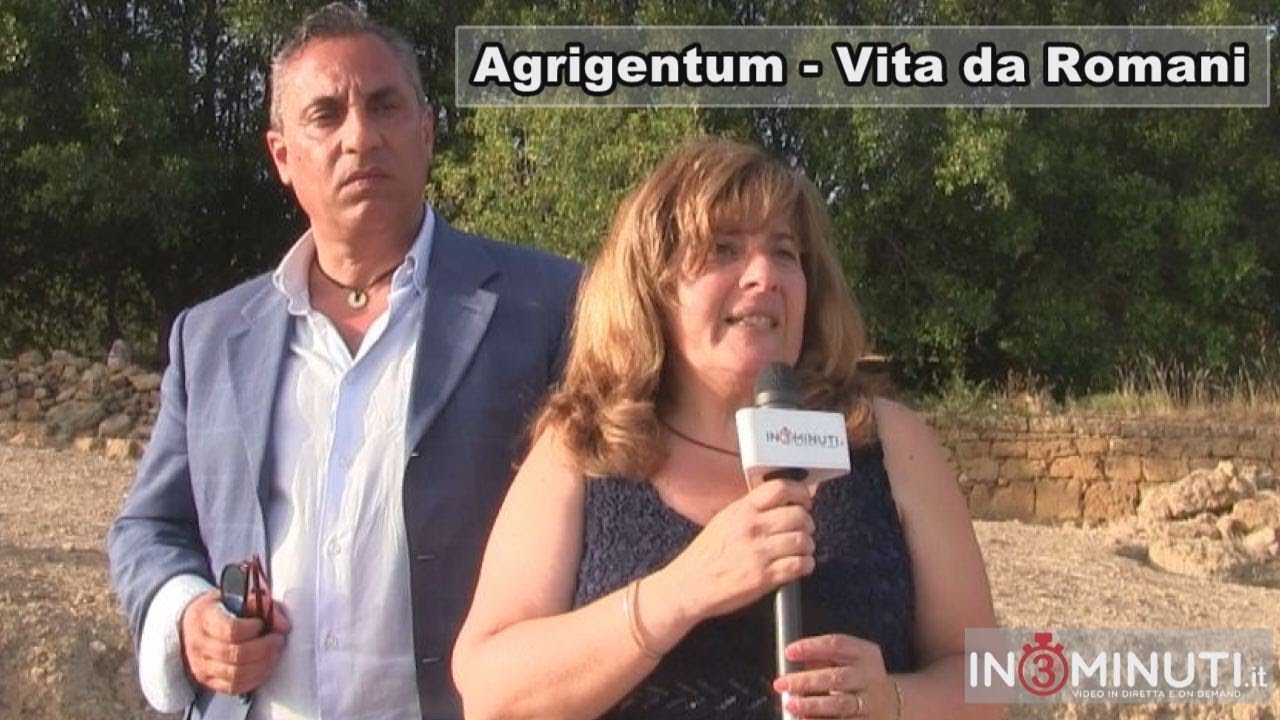 3 giugno, Agrigentum Vita da Romani. Abbiamo avuto il piacere di intervistare il Presidente del Consiglio del Parco Bernardo Campo, e l’archeologa Valentina Caminneci.