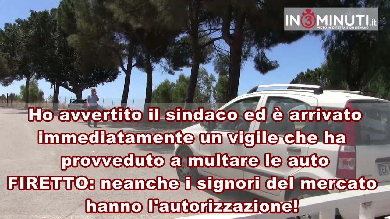 9 giugno, cancello villa Bonfiglio aperto, il sindaco fa intervenire i vigili.