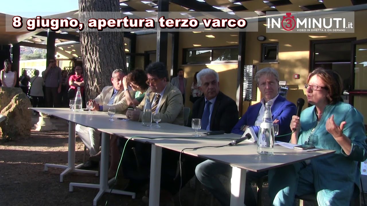 8 giugno, apertura terzo varco, intervento integrale dell’assessore regionale BBCC, Sebastiano Tusa