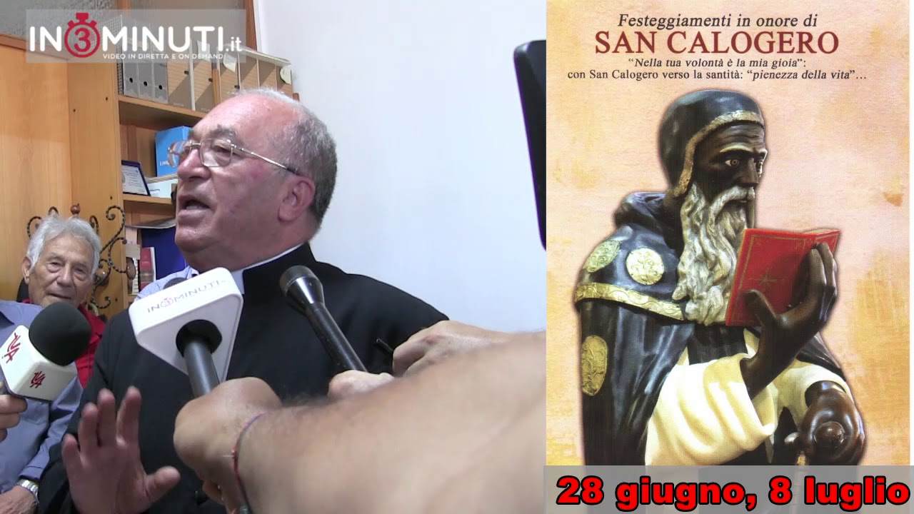 Festeggiamenti in onore di San Calogero, 28 giugno-8 luglio. Ce ne parla Don Giuseppe Veneziano