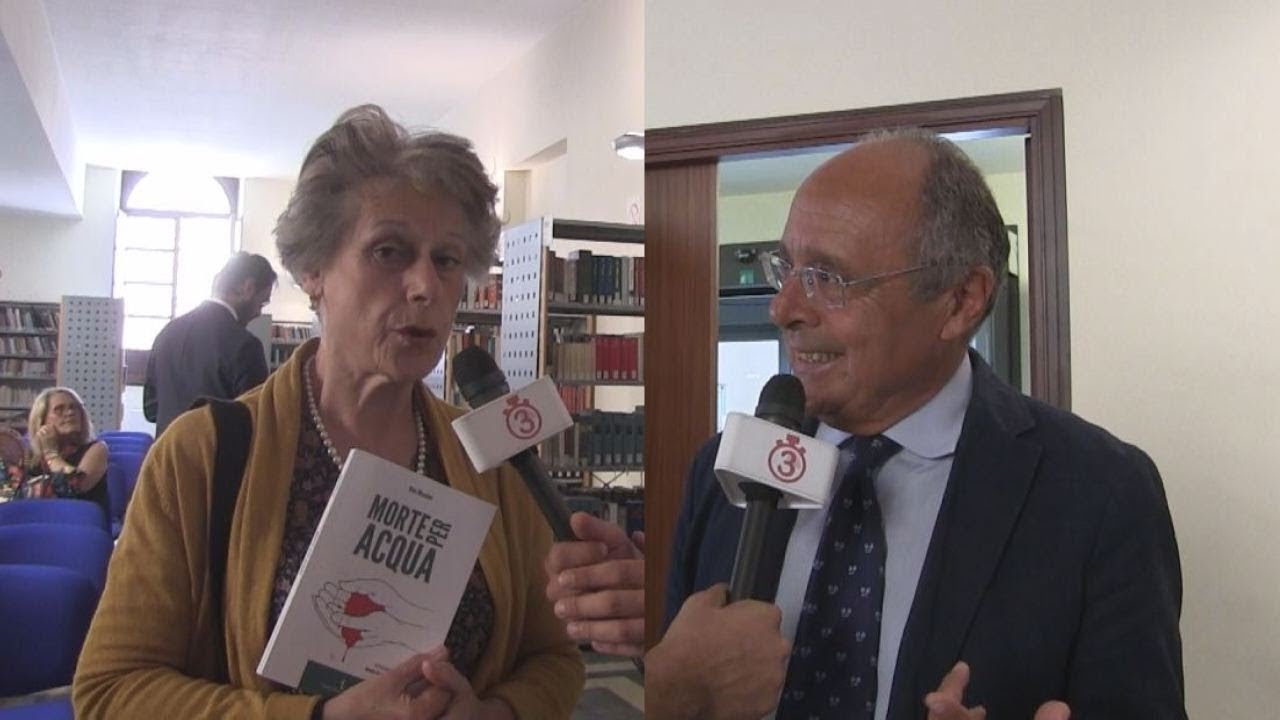 Presentato “Morte per Acqua” di Rino Messina. E’ intervenuta Simonetta Agnello Hornby. Li ha intervistati Cristian Moncada