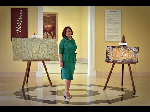 Le nebulose di Cosmocromia, personale di pittura di Carmelina Guarneri, al Palazzo dei Filippini fino al prossimo 20 luglio.