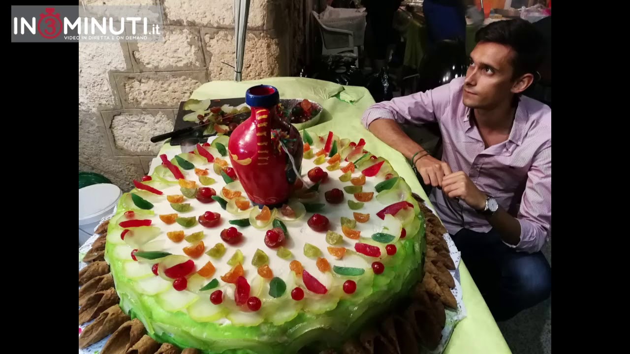 Slow Food: Festival del Gusto”, il pastry Chef Giovanni Mangione e la sua cassata