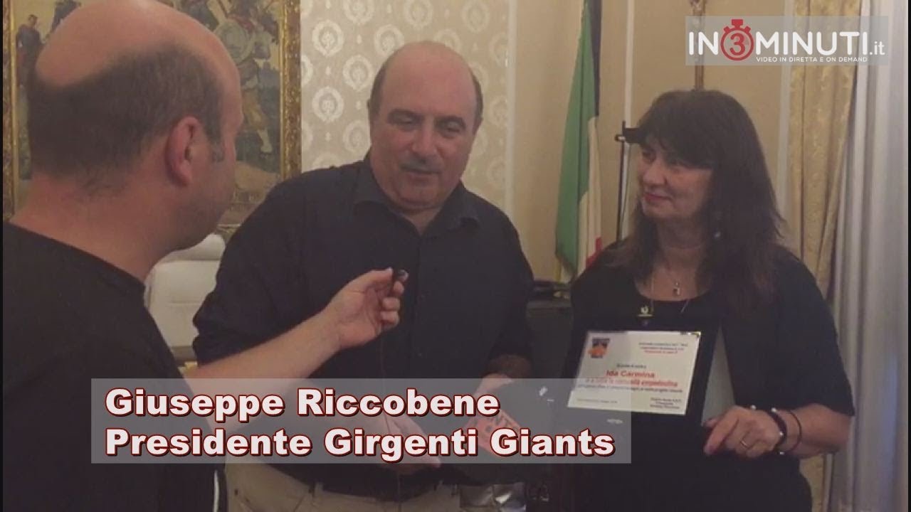 Girgenti Giants: finita la stagione con la storica promozione in serie D, la squadra del presidente Giuseppe Riccobene è stata ricevuta dal sindaco di Porto Empedocle