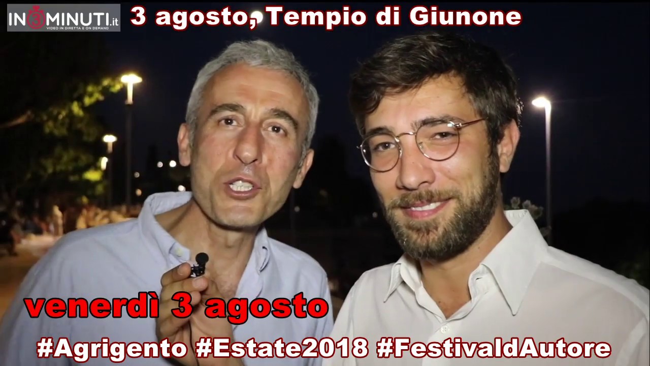 Luna Pazza, venerdì 3 agosto, Valle dei Templi, #Agrigento, #Estate2018, #FestivaldAutore,