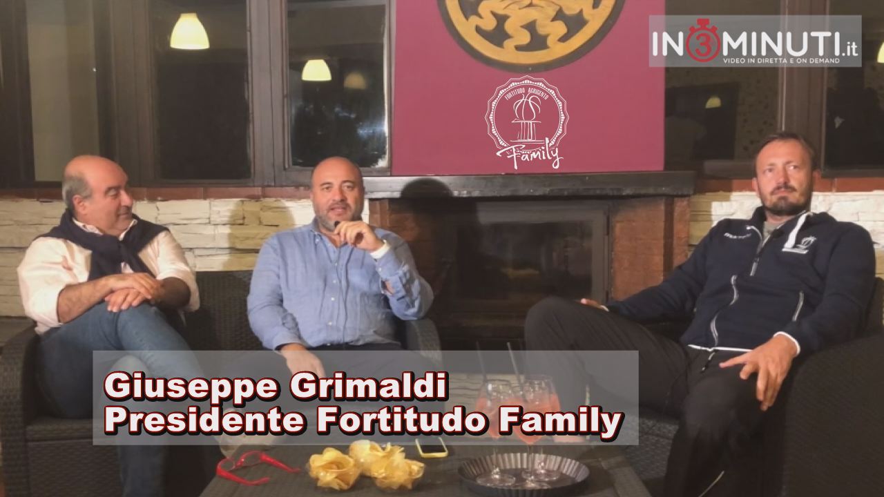 “Un Aperitivo Con” Cristian Mayer e Giuseppe Riccobene. Offre FORTITUDO Family