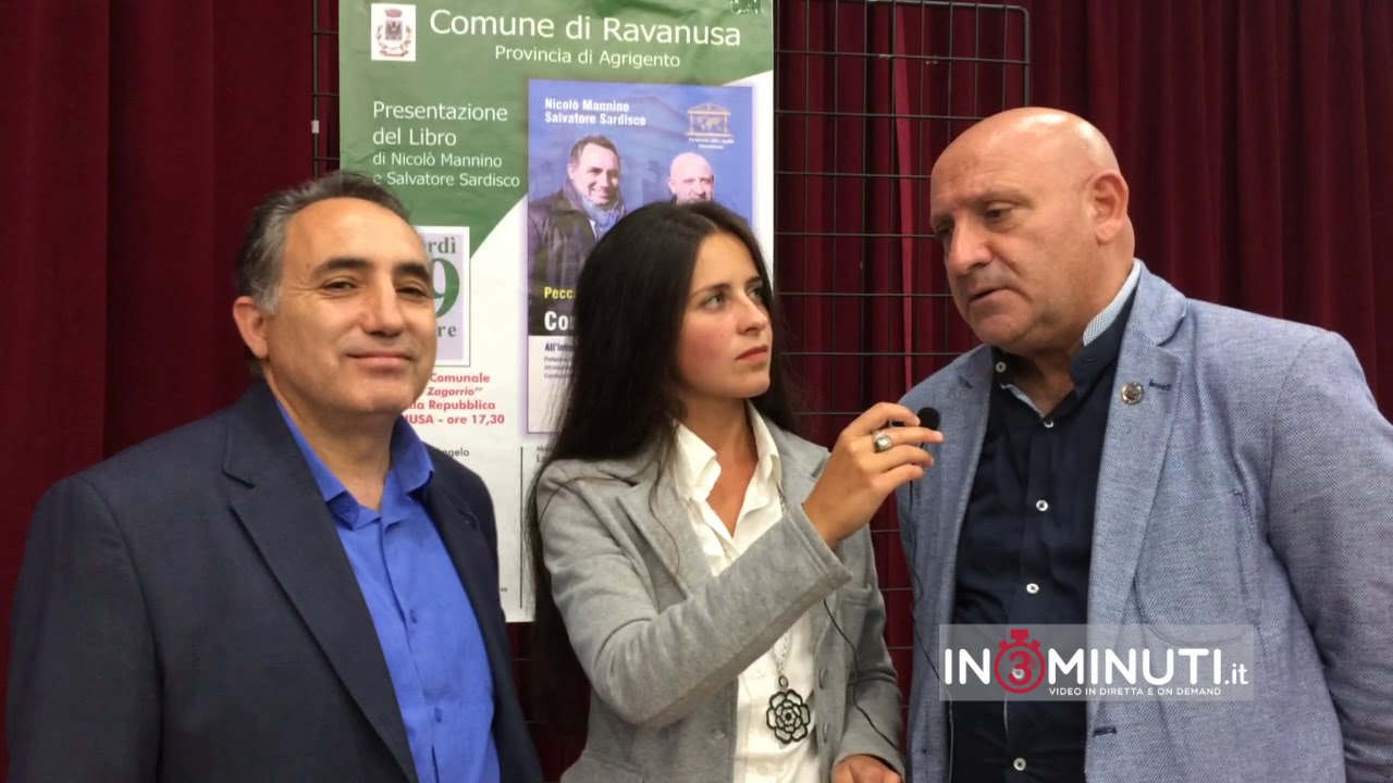 “Peccatori SI Corrotti MAI” di Nicolò Mannino e Salvatore Sardisco, Presidente e Vice Presidente del Parlamento della Legalità