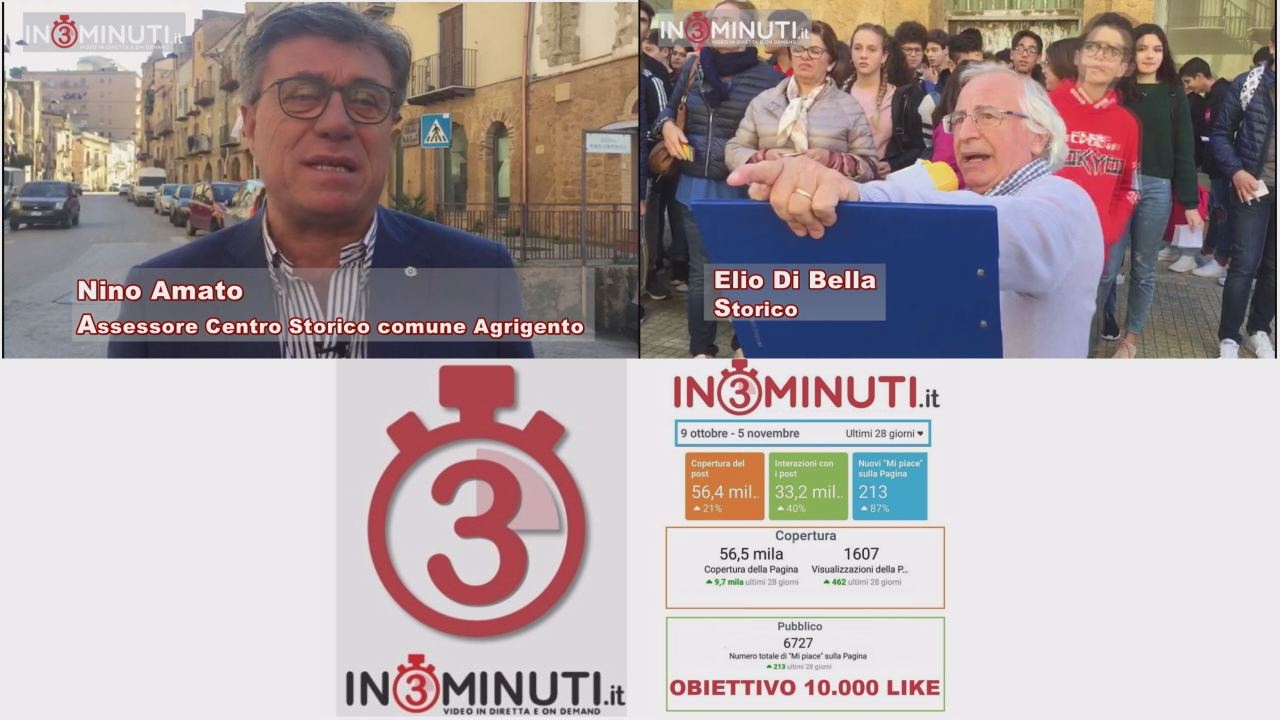“Conoscere Girgenti” iniziativa promossa dall’assessorato comunale al centro storico di Agrigento
