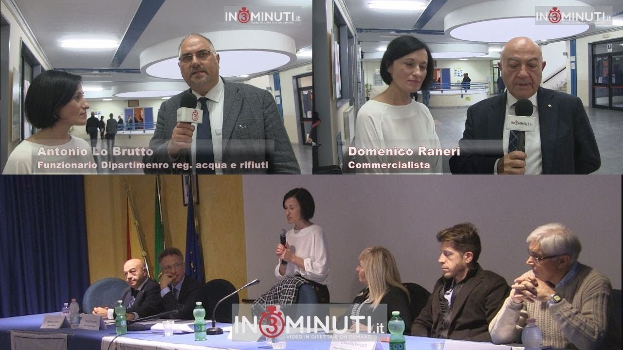 Congresso Provinciale Federconsumatori: Acqua, Banche, Sanità, Rifiuti.  Ascoltate Domenico Raneri e Antonio Lo Brutto
