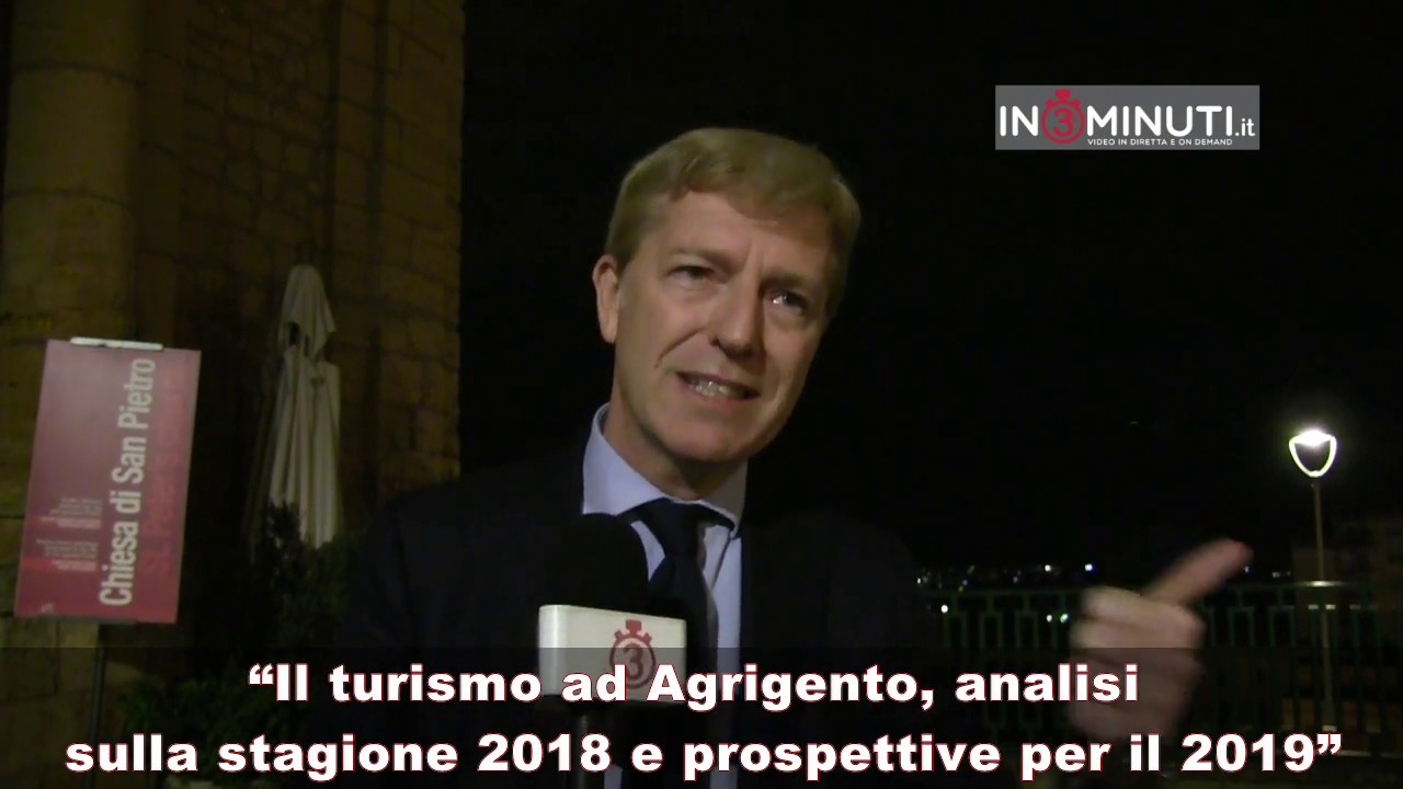 Lillo Firetto. “Il turismo ad Agrigento, analisi sulla stagione 2018 e prospettive per il 2019”.