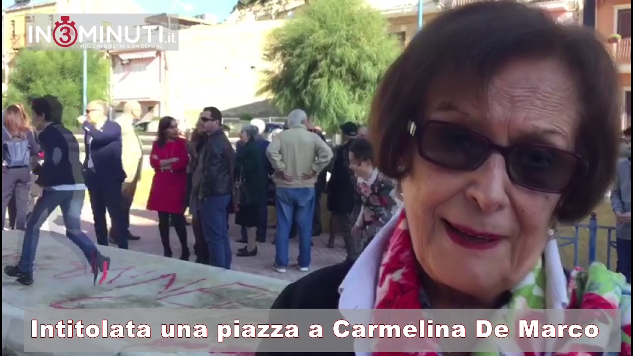 Intitolata una piazzetta a Carmelina De Marco (1943-1980)