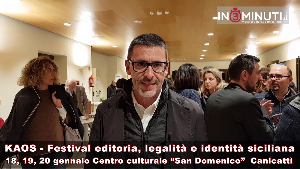 Kaos, festival dell’editoria e dell’identità siciliana, domenica sera la conclusione, Di Ventura