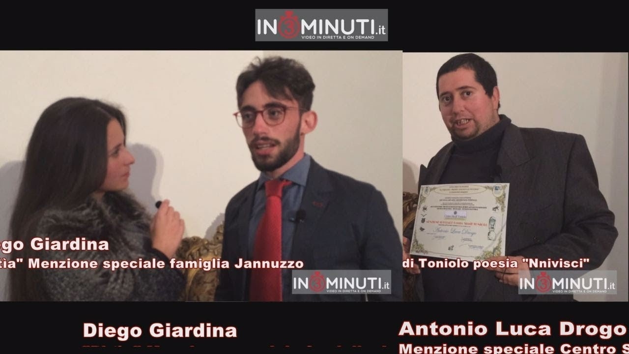 Il Parnaso Premio Angelo La Vecchia, D. Giardina e A. Drogo