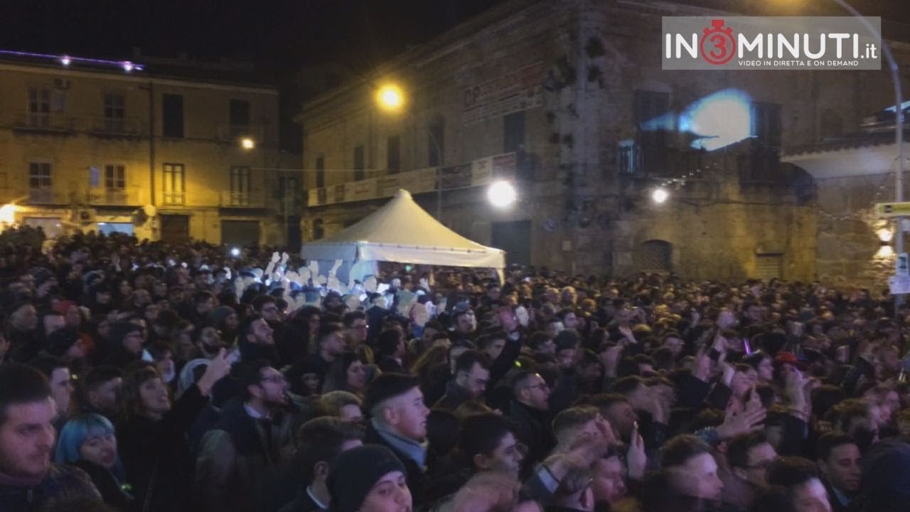 Capodanno canicattinese in Piazza Dante