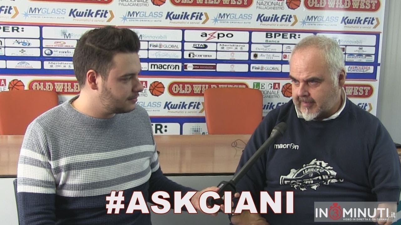 #ASKCIANI, 6 domande 6 risposte  6 video, da domani