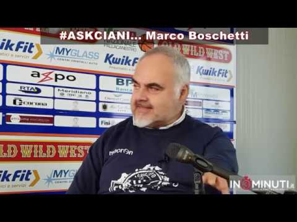 #ASKCIANI,  la risposta del coach Franco Ciani a Marco Boschetti, di Salvo Trifirò