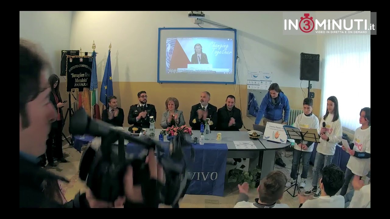 L’I C  Bersagliere Urso di Favara è la prima scuola Plastic Free