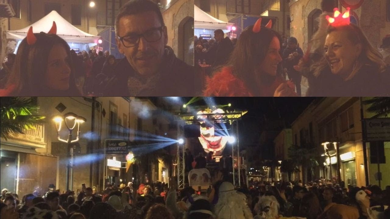 Carnevale canicattinese, Ettore Di Ventura e Katia Farrauto al microfono di Lavinia Napoli