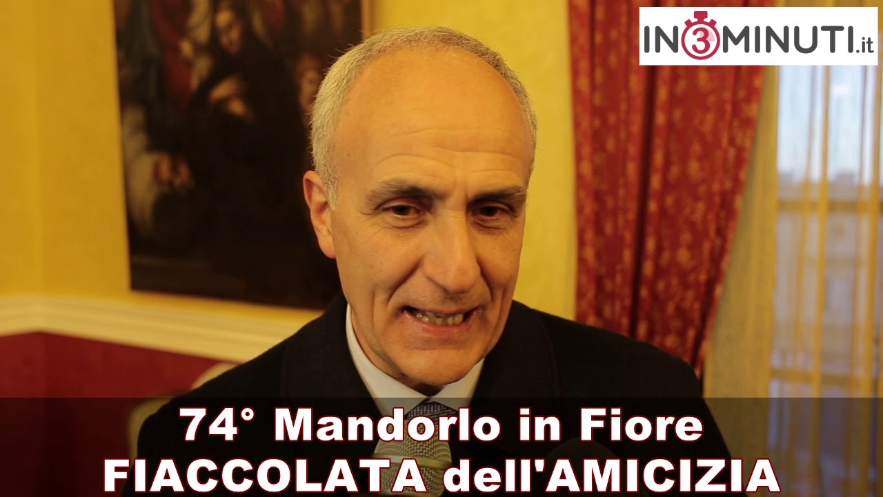 74° Mandorlo in Fiore, FIACCOLATA dell'AMICIZIA, Dario Caputo, Prefetto di Agrigento
