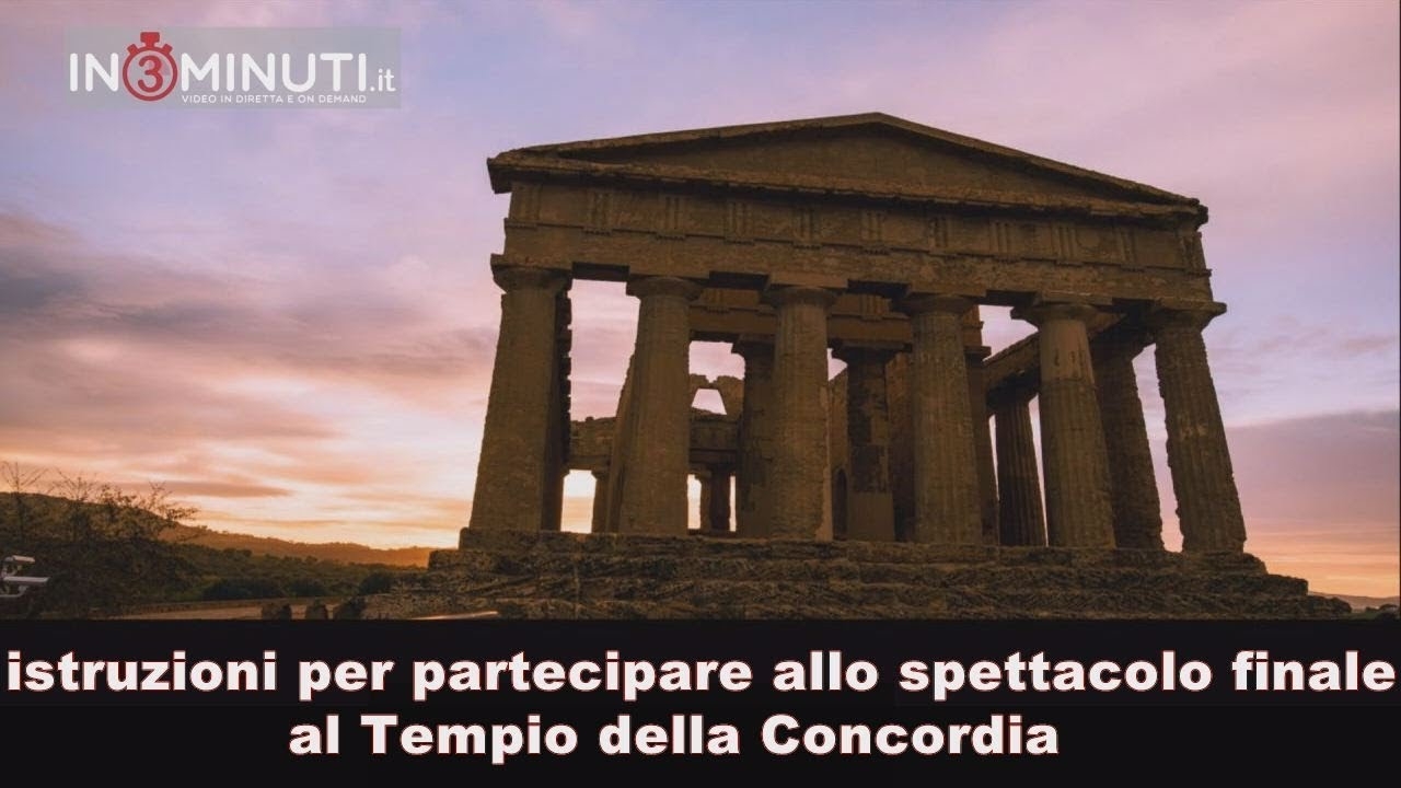 74 Mandorlo in Fiore, istruzioni per partecipare allo spettacolo finale al Tempio della Concordia