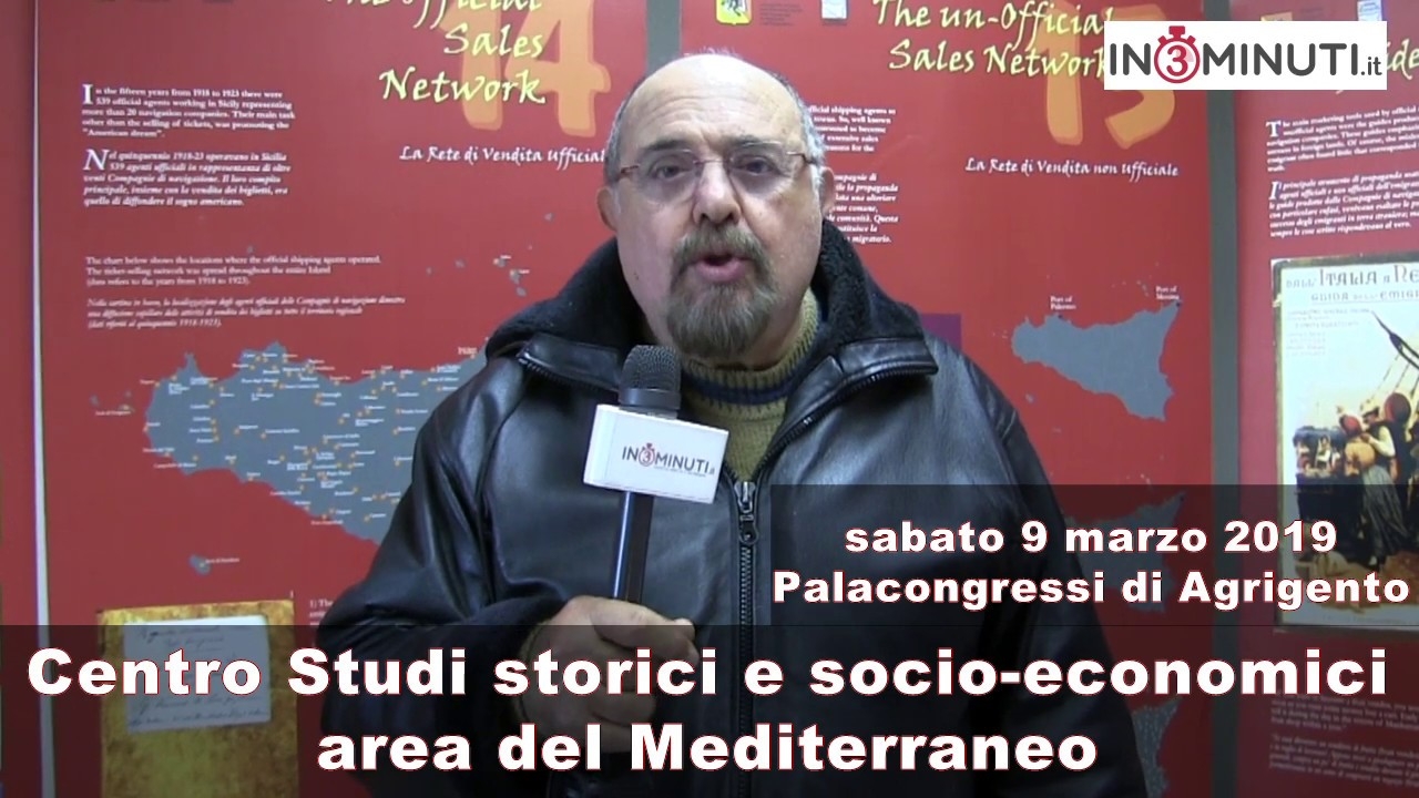 Centro Studi storici e socio economici area del Mediterraneo, domani 9 marzo, ore 11,  presentazione