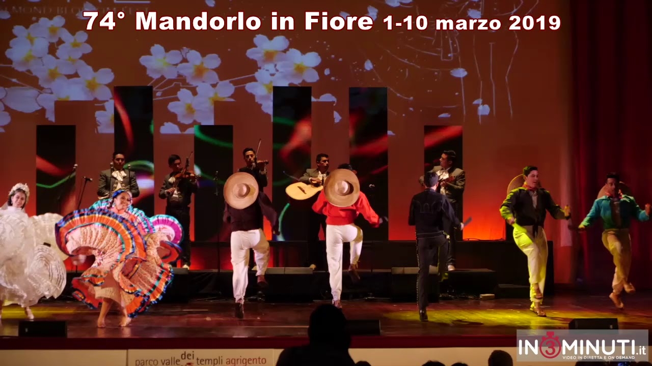 74 Festival Mandorlo in Fiore, Colombia Moldavia Messico Bielorussia, Palacongressi Empedocle