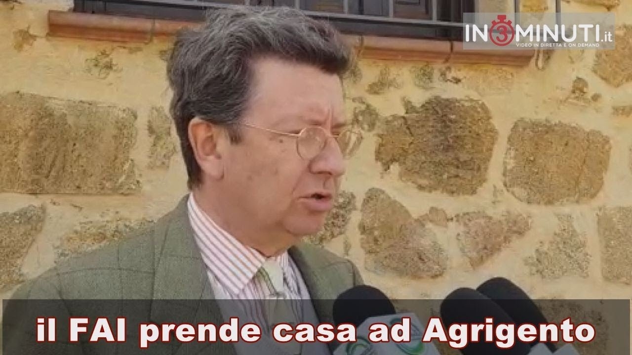 Il FAI prende casa ad Agrigento, acquistata Casa Montana