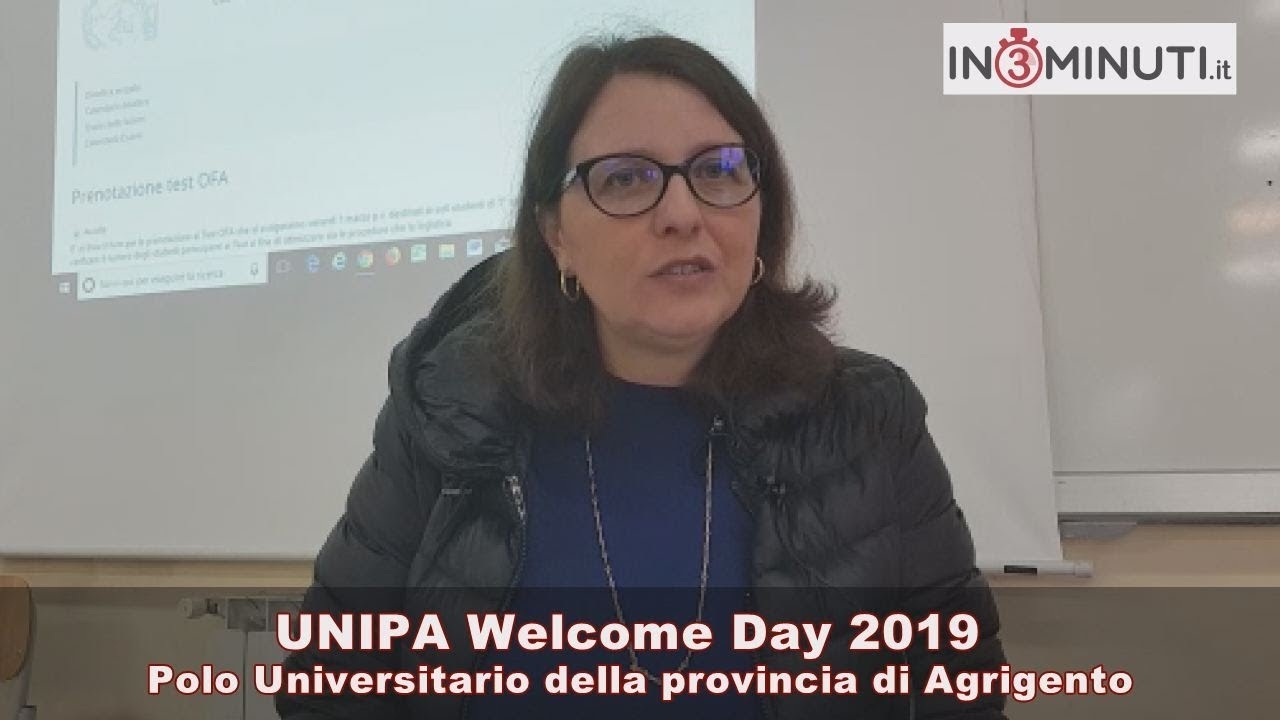 UNIPA Welcome Day 2019, Rosa Di Lorenzo, Delegata del Rettore