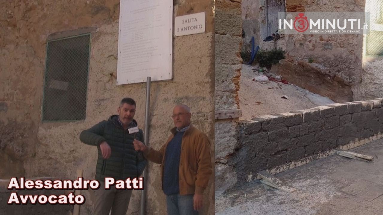 Agrigento, “murata” salita Sant’Antonio, chi è stato?