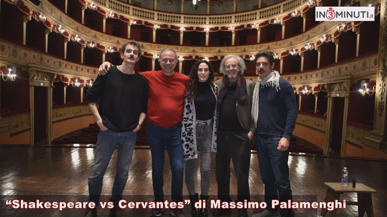 “Shakespeare vs Cervantes”, Teatro Pirandello Agrigento, 16 e 17 marzo 2019, Foto e video di Massimo Palamenghi