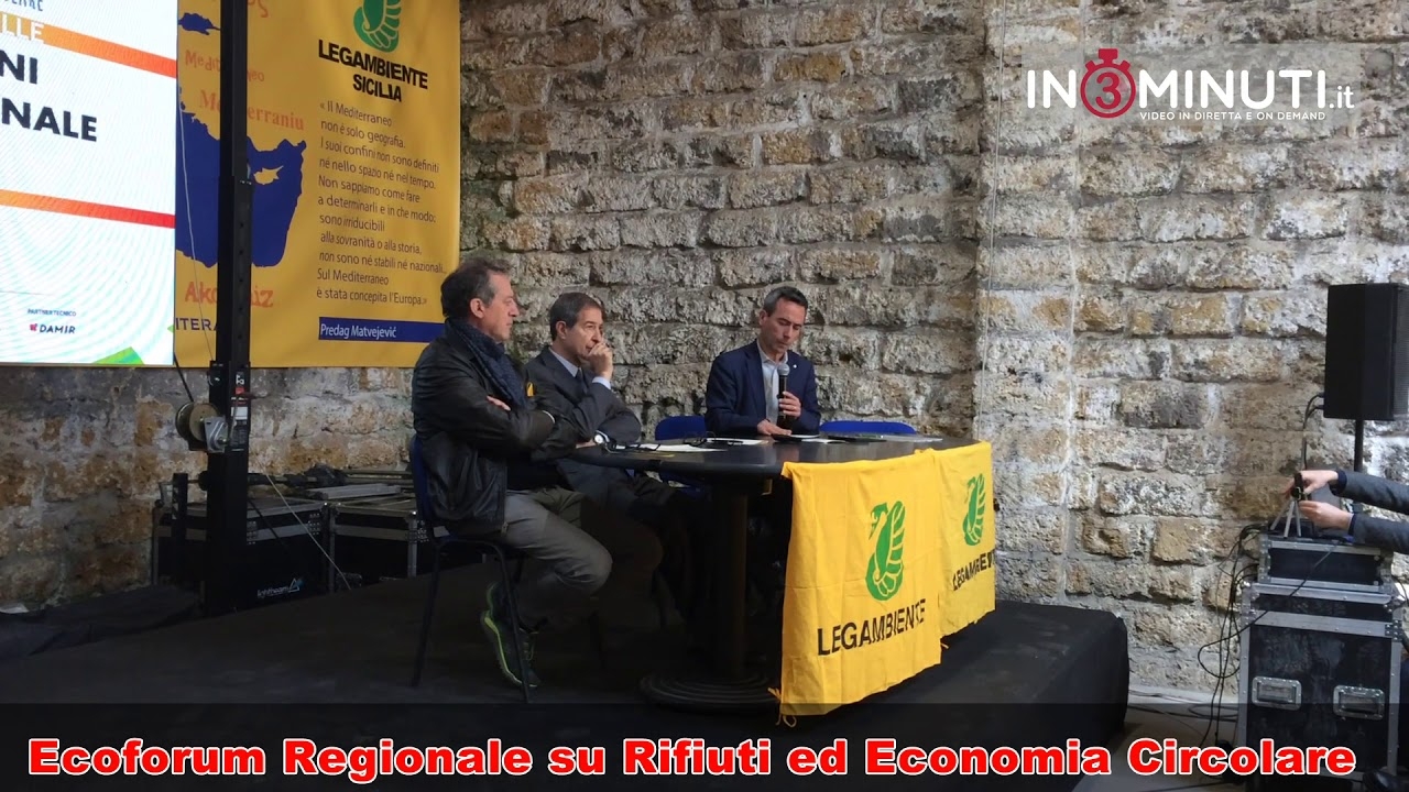 Ecoforum Regionale su Rifiuti ed Economia Circolare, Stefano Ciafani, presidente Legambiente