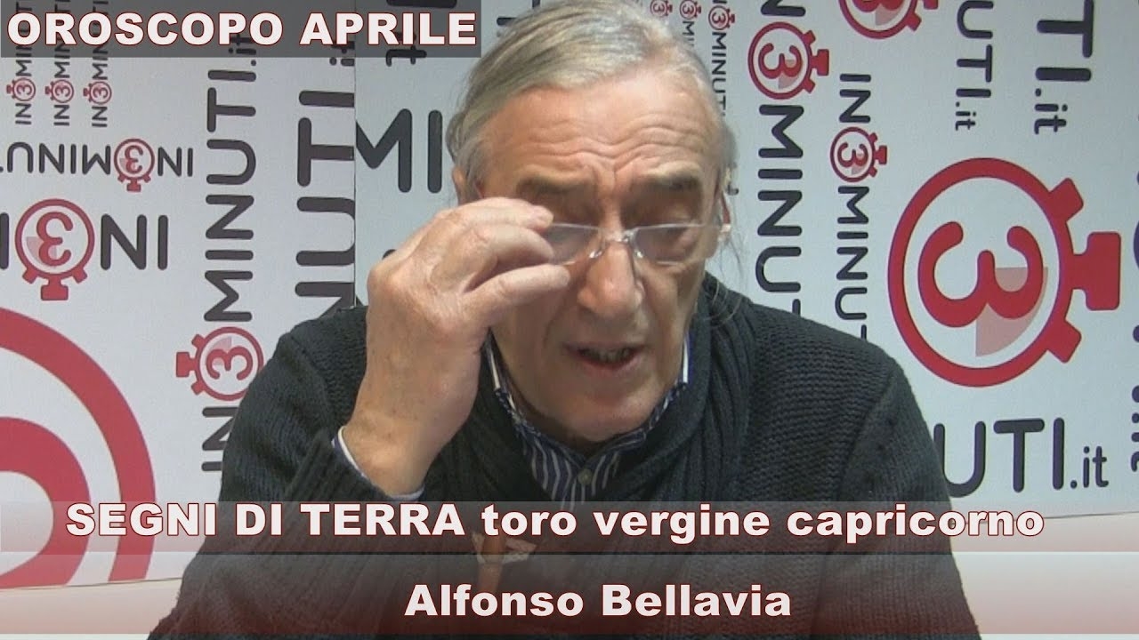 OROSCOPO aprile, segni di TERRA, toro, vergine, capricorno, di Alfonso Bellavia