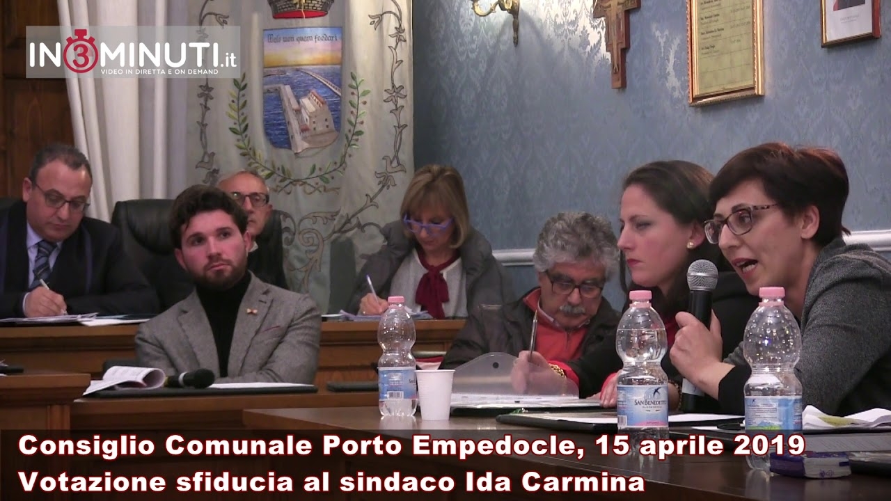 Bocciata la sfiducia al sindaco di Porto Empedocle Ida Carmina, Antonella Pullara