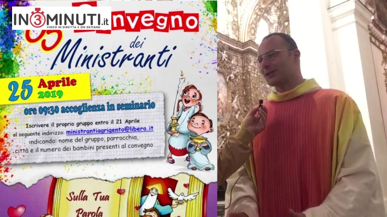 25 aprile, convegno diocesano dei ministranti, 65ª edizione,  Don Francesco Baldassano
