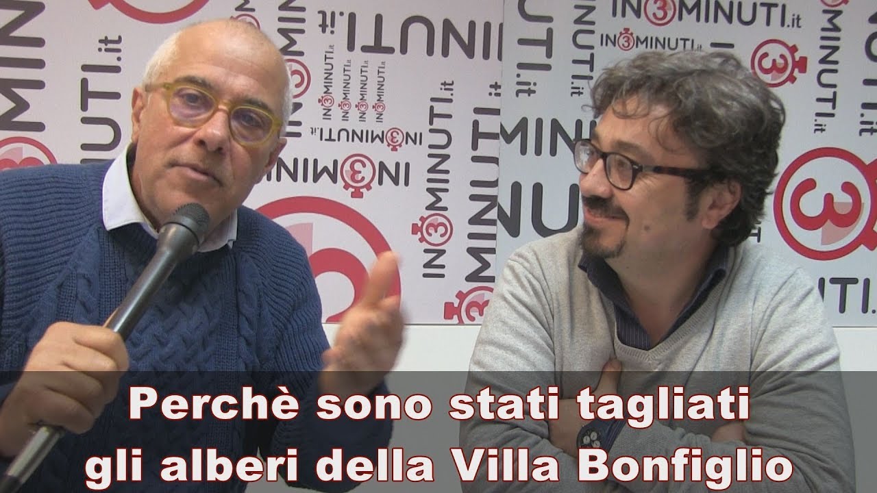 Perchè sono stati tagliati gli alberi di villa Bonfiglio? Ascoltiamo Daniele Gucciardo, vice presidente circolo Rabat Legambiente