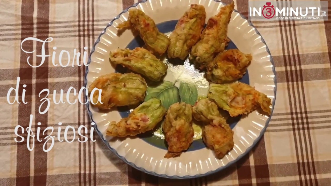 Fiori di zucca sfiziosi, di Benedetta Lauricella, #benedettaricetta