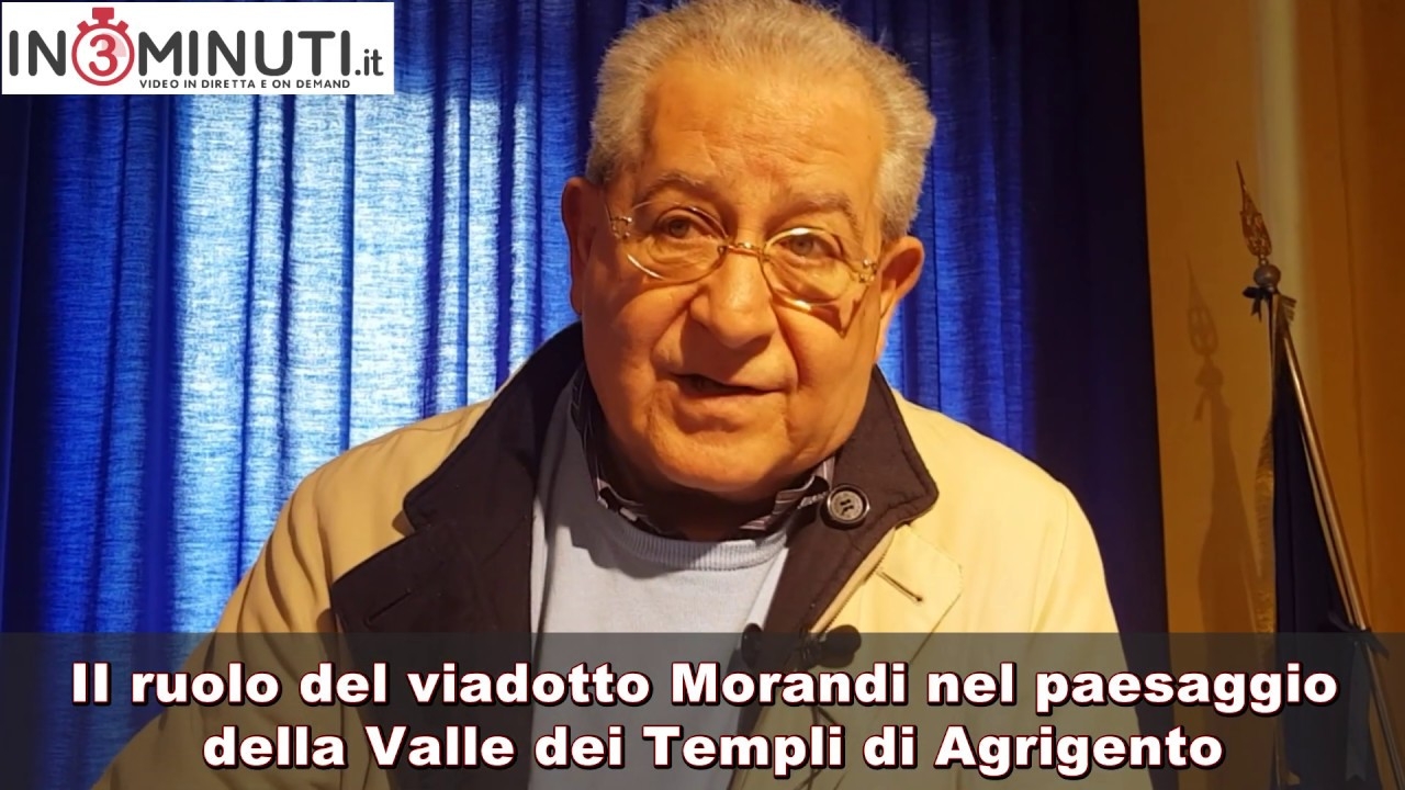 il ruolo del viadotto Morandi nel paesaggio della Valle dei Templi di Agrigento, Giuseppe Gangemi